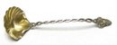 TIFFANY Sterling Figural STRAWBERRY Ladle w/ Gold Wash