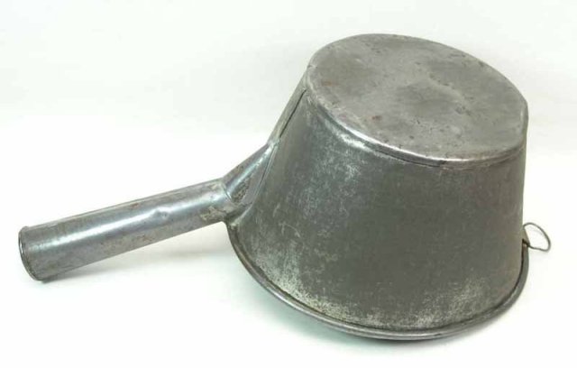 Antique Dover Tin Dipper / Wash Tub Suds Dipper