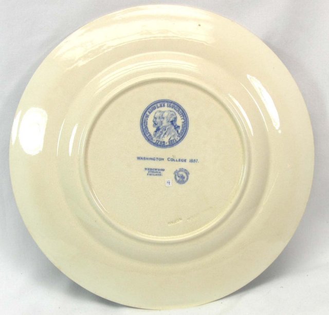 WASHINGTON & LEE WEDGWOOD Plate 1857 Campus