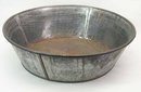 Antique Tin Milk Pan Basin 12