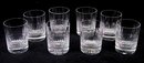 Set 8 Cut BACCARAT Flared Old Fashioned Glasses