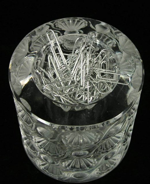 Signed LALIQUE FRANCE Art Glass TOKYO TOKIO