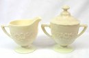 Indiana Custard FLOWER AND LEAF BAND Cov Sugar & Cream