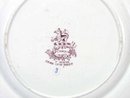 Purple Transferware T MAYER Staffordshire CANOVA Plate