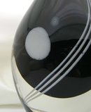 Rare KOSTA BODA Art Glass Vase Artist Signed TINBACK