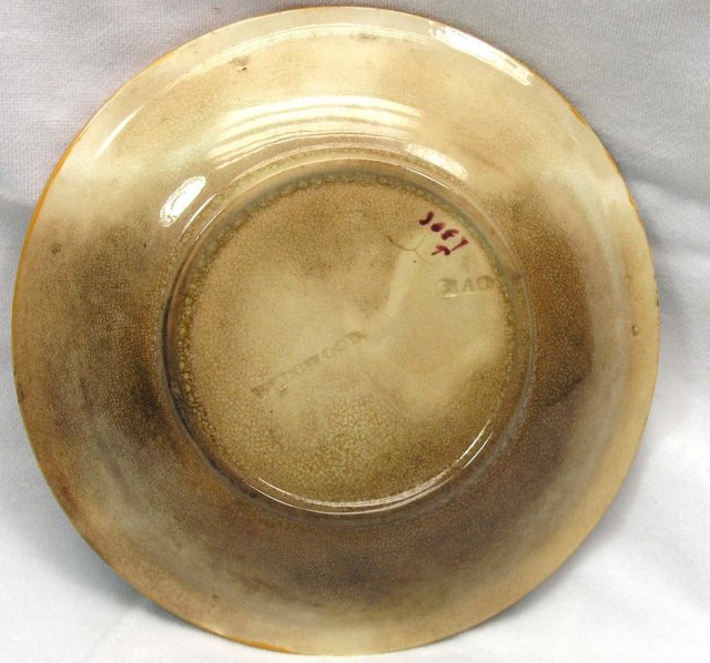 1880's WEDGWOOD MAJOLICA Turquoise Plate