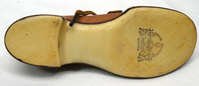 Vintage Pair ROYAL BAYREUTH Bavaria Men's Oxford Shoe