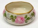 6 BELLEEK WILLETS Salts Salt Cellar Hand Painted O BOX