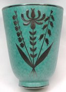 GUSTAVSBERG ARGENTA Floral Silver Overlay 5