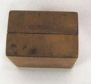 Antique Wood 2 Pc. Candy Mold Grapes Made In Germany