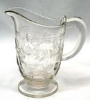 EAPG GOOSEBERRY Pattern Pitcher Creamer 1880's
