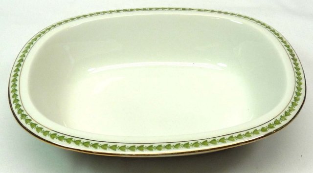 T & V LIMOGES Pattern 5856 Oval Vegetable Serving Bowl