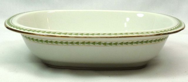 T & V LIMOGES Pattern 5856 Oval Vegetable Serving Bowl