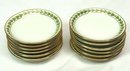 Set of 12 T & V LIMOGES Pattern 5856 Butter Pats