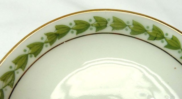Set of 12 T & V LIMOGES Pattern 5856 Butter Pats