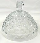 Fostoria AMERICAN Round Dome Covered Butter Dish