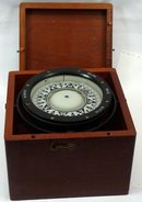 KELVIN WILFRID WHITE Box Ship Compass Nautical