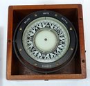 KELVIN WILFRID WHITE Box Ship Compass Nautical