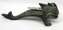 Old Bronze Butane DRAGON Cigarette Lighter made Germany