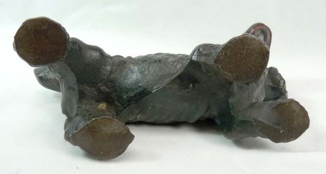 HUBLEY Cast Iron BLACK COCKER SPANIEL Dog Doorstop