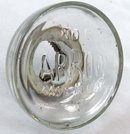 Vintage ARROW No 1 Miniature Glass Oil Kerosene Lamp