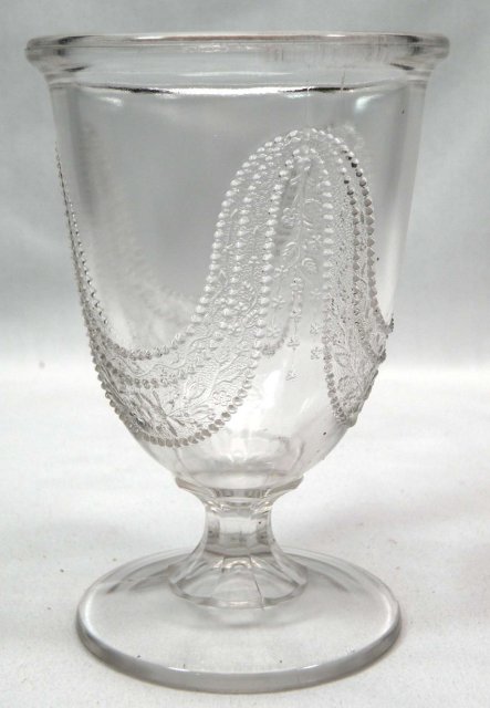 EAPG GARFIELD DRAPE Canadian Drape Spoon Holder Spooner