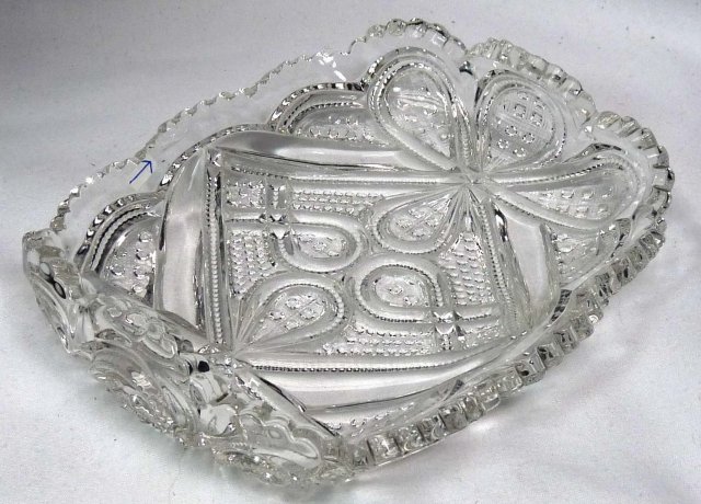 HEISEY #1205 FANCY LOOP Bonbon Candy Dish 1896-1903