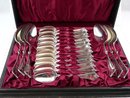 Gorham ROSETTE Sterling 1868 JOS BACHMAN NY Fitted Case