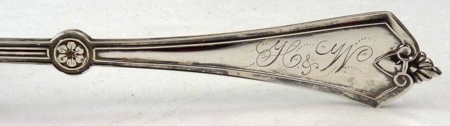 Gorham ROSETTE Sterling 1868 JOS BACHMAN NY Fitted Case