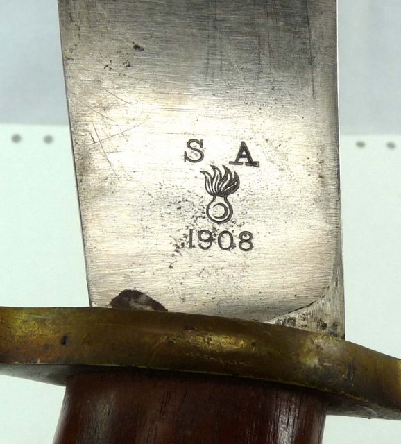 1908 Hospital Corps SPRINGFIELD ARMORY Bolo Knife wood