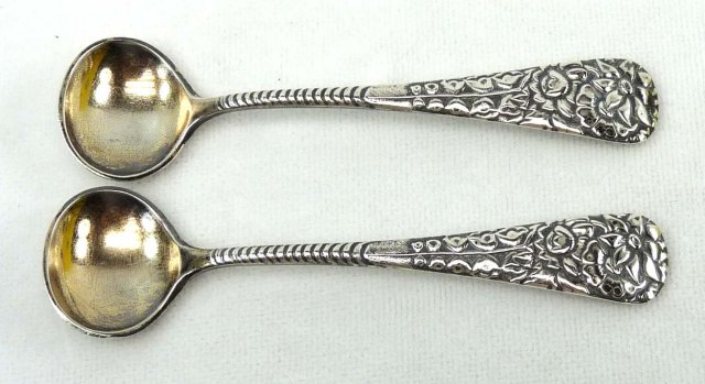 GORHAM Sterling Silver Master Salt Spoon DELHI 1880