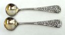 GORHAM Sterling Silver Master Salt Spoon DELHI 1880