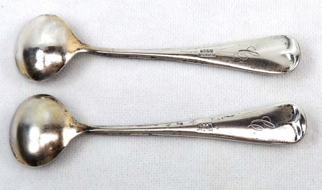 GORHAM Sterling Silver Master Salt Spoon DELHI 1880