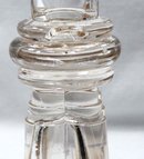 RARE Antique Pair BOSTON & SANDWICH Glass Candlesticks1
