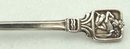 TIFFANY Sterling Silver ZODIAC AQUARIUS Demitasse Spoon