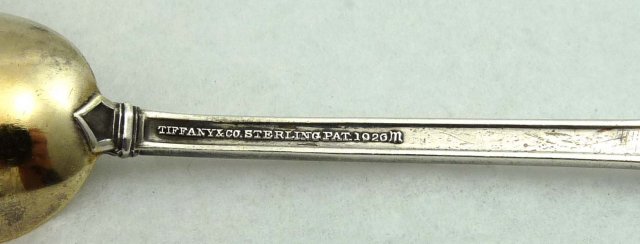TIFFANY Sterling Silver ZODIAC AQUARIUS Demitasse Spoon