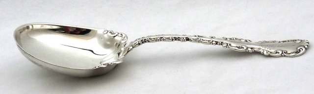 Whiting Sterling Silver LOUIS XV Berry Casserole Spoon