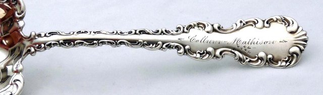 Whiting Sterling Silver LOUIS XV Berry Casserole Spoon
