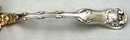Whiting Sterling Silver IMPERIAL QUEEN Ladle Gold Wash