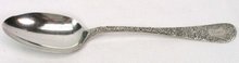Whiting Sterling ANTIQUE CHASED 1882 Serving Spoon