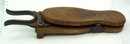 Antique Mechanical Wood & Cast Iron BOOT JACK Pat. 1859