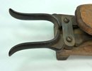 Antique Mechanical Wood & Cast Iron BOOT JACK Pat. 1859