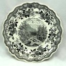 JACKSON Black Transfer CANAL LITTLE FALLS MOHAWK Plate