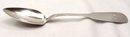 J. G. L. LIBBY Coin Silver Large Spoon c. 1820 - 1846