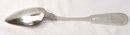 J. G. L. LIBBY Coin Silver Large Spoon c. 1820 - 1846
