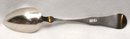 J. H. CLARK NY Coin Silver Large Spoon c. 1815