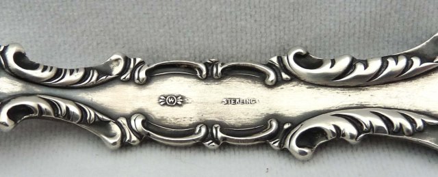 FRANK M WHITING Sterling Silver JOSEPHINE Punch Ladle