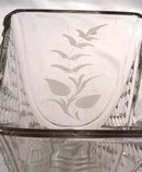 EAPG ASHMAN CROSSROADS ETCHED FERN Water Pitcher c 1886