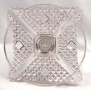 EAPG ASHMAN CROSSROADS ETCHED FERN Cake Stand c. 1886