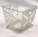 EAPG ASHMAN CROSSROADS ETCHED FERN Sugar Bowl c 1886